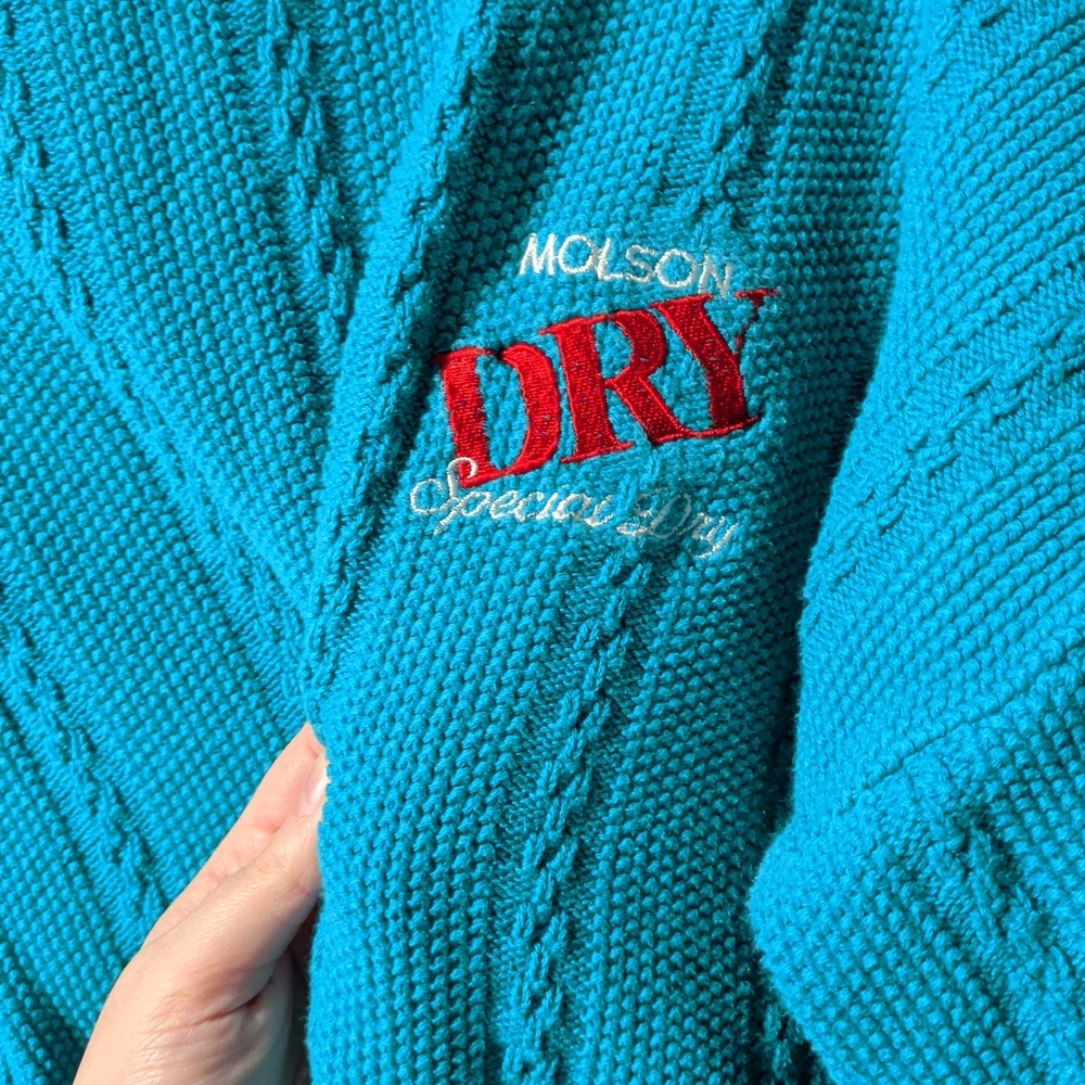 Vintage Molson Dry Sweater